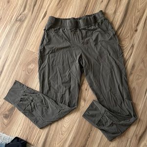 Nike Dri-Fit Joggers. Olive green